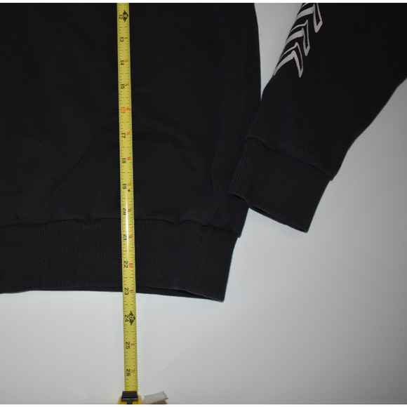 NY Yankees Crewneck Sweatshirt Unisex Size Small Black White Logo Official MLB - Picture 5 of 6